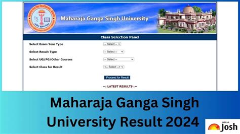 MGSU Result 2024 OUT at mgsubikaner.ac.in, Direct Link to Download .